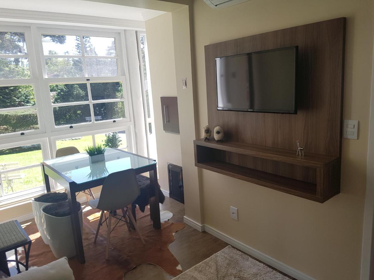 Апартаменты Confortavel Apartamento Proximo Ao Lago Negro Грамаду Экстерьер фото